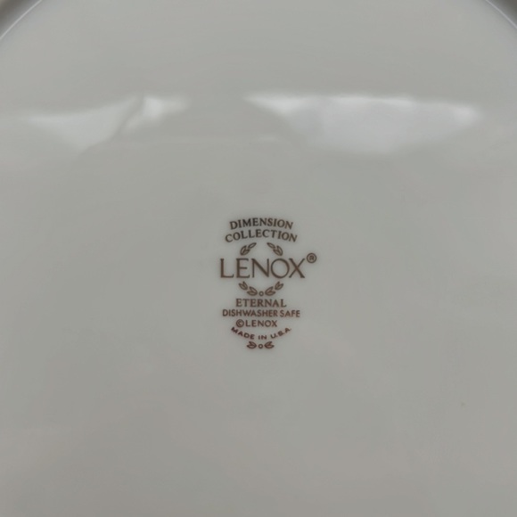 Lenox Eternal China 5 piece place setting - Picture 4 of 5